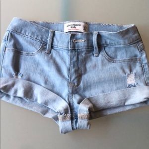 Abercrombie kids shortie short